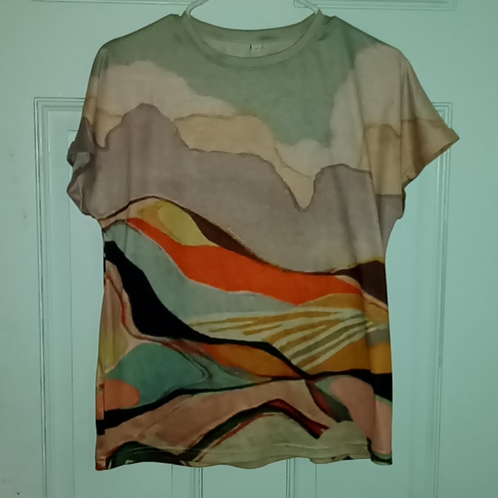 T-Shirt desert landscape